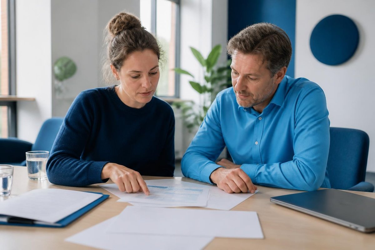 Casemanager en re-integratiecoach nemen samen het tweede-spoorplan en de planning door